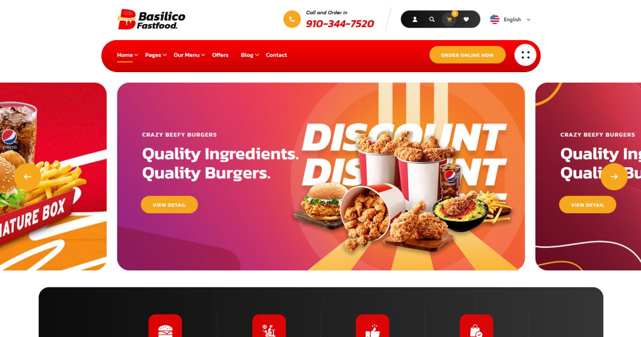 food-court-semi-dynamic-website-va-computers-amritsar